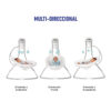 Hamaquita DuetConnet LX Multireccional 2en1 Aser