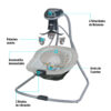 Hamaquita Simple Sway LX Multidireccional Teddy