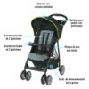 Carrito con Baby Seat Literider LX Jaxton