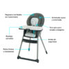 Silla para comer Table2Table 6en1 Arrows