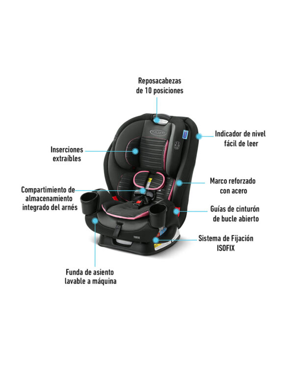 Asiento para auto TriRide 3en1 Cadence