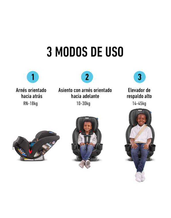 Asiento para auto TriRide 3en1 Cadence