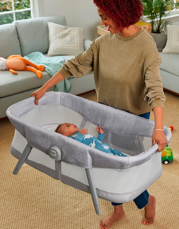 Cuna Moisés Portátil DreamMore 3 en 1, Beau