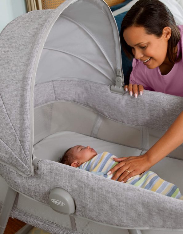 Cuna Moisés Portátil DreamMore 3 en 1, Beau