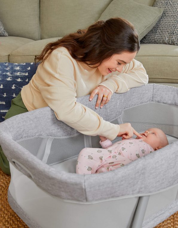Cuna Moisés Portátil DreamMore 3 en 1, Beau